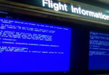 Chaos an Spanischen Flughäfen und Zügen durch weltweiten Computerausfall bei Microsoft mitten in den Ferien