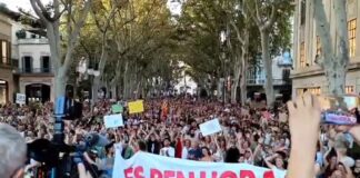 Urlaubsinsel Mallorca Großdemo gegen Massentourismus