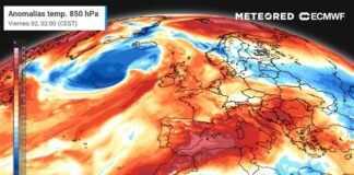 Der August kommt mit einem leichten Temperaturrückgang in Spanien an