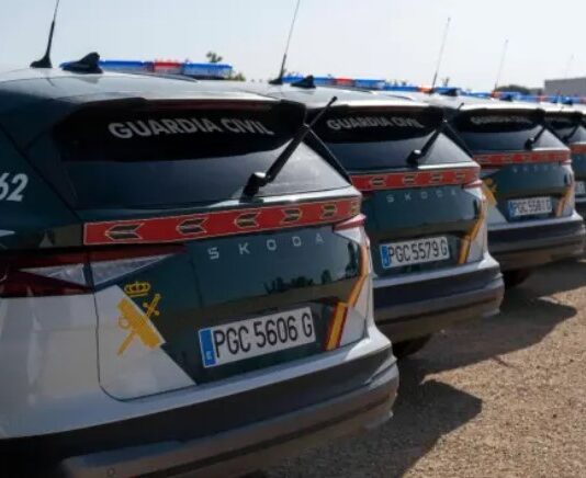 Die Guardia Civil erhält dank europäischer Next-Generation-Fonds 90 neue Elektroautos