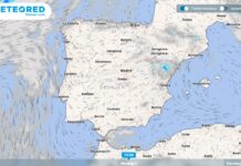 Die Hitze hält an und eine Front mit starken Stürmen kommt in Spanien an