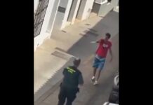 Empörung über die Wehrlosigkeit der Guardia Civil angesichts eines Messerangriffs in Badajoz