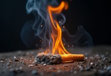 Erster Großbrand des Jahres in Madrid wegen einer Zigarettenkippe