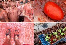 La Tomatina 2024 findet heute in Buñol in Valencia statt