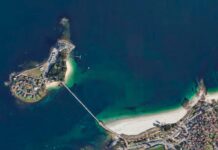 Toralla die Exklusivität und Privatsphäre des Milliardärsbunkers Miami aber nur 400 Meter von Vigo entfernt