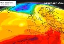 Die Aemet warnt vor sinkenden Temperaturen und mehr Regen in Spanien