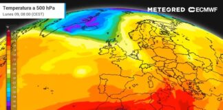 Die Aemet warnt vor sinkenden Temperaturen und mehr Regen in Spanien
