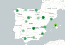 Die Hotspots von grünem Wasserstoff in Spanien dargestellt in einer kuriosen interaktiven Karte