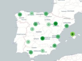 Die Hotspots von grünem Wasserstoff in Spanien dargestellt in einer kuriosen interaktiven Karte