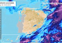 Die Regenfälle setzen sich an diesem Sonntag in Spanien fort
