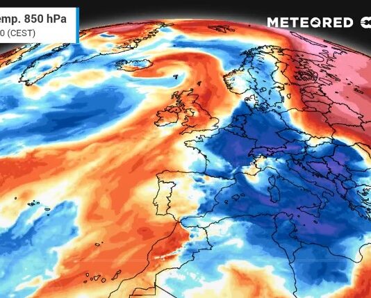 Die letzte Phase des Sommers bringt einen thermischen Schritt mit Höchsttemperaturen von 20 °C und Tiefsttemperaturen von 4 °C nach Spanien