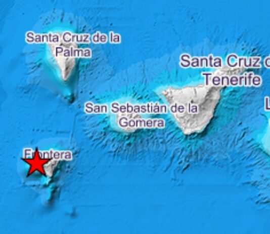 Ein Erdbeben der Stärke 3.8 ist auf El Hierro und La Palma zu spüren