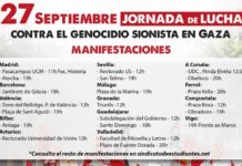 Pro-palästinensischer Studentenstreik in Spanien an diesem Freitag