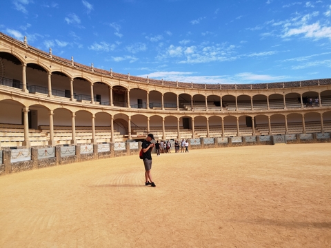 Stierkampfarena in Sevilla