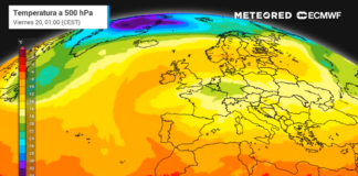 Vom Sommer in den Herbst in einem Atemzug Eineretrograde DANA kommt mit sintflutartigen Stürmen nach Spanien