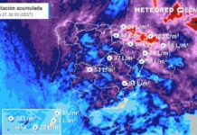 Eine besondere DANA und die Kälte kommen plötzlich in Spanien an die Gebiete in denen es regnen und das Thermometer um 10 °C fallen wird