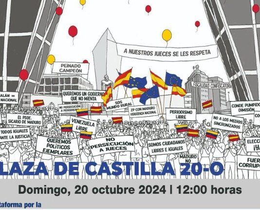 Hundert Verbände werden am kommenden Sonntag in Madrid protestieren um vorgezogene Neuwahlen zu fordern