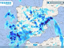 Insgesamt 24 Provinzen werden an diesem Dienstag vor Regen, Sturm und Wind in Alarmbereitschaft sein