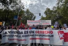 Massiver Protest in Madrid für das Recht auf menschenwürdigen Wohnraum