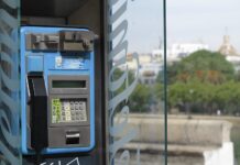 Telefonzelle Spanien