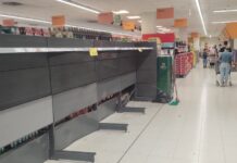 Wasser ausverkauft Valencia