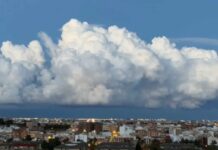 Cumulonimbus-Wolken Valencia
