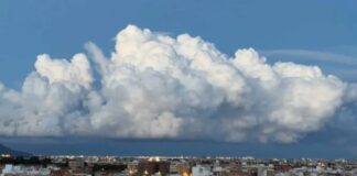 Cumulonimbus-Wolken Valencia
