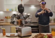 Das Madrid des Jahres 2050 Mikrowohnungen mit Roboter und Flugtaxis