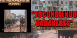Die Verschwörungstheorie die das Militär und die Guardia Civil beschuldigt 10.000 Tote in Valencia versteckt zu haben