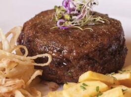Dieses Restaurant in Madrid in dem sie eine schwarze Krawatte tragen müssen serviert den teuersten Burger Spaniens