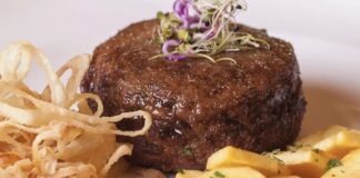 Dieses Restaurant in Madrid in dem sie eine schwarze Krawatte tragen müssen serviert den teuersten Burger Spaniens