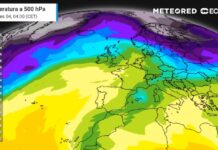 Ein Karussell von Stürmen wird in dieser Woche Kälte und reichlich Regen nach Spanien bringen