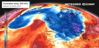 Supersturm Bert wird die stärksten Winde der Welt erzeugen So wird er sich an diesem Wochenende auf Spanien auswirken