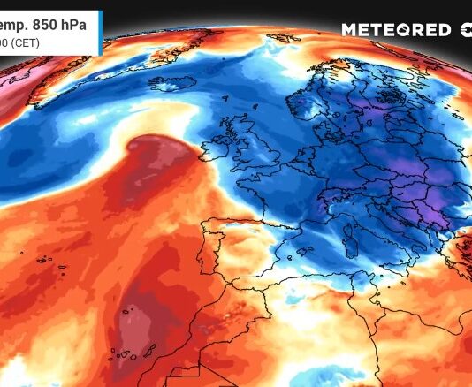 Supersturm Bert wird die stärksten Winde der Welt erzeugen So wird er sich an diesem Wochenende auf Spanien auswirken