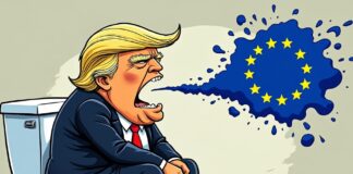 Tief hinten rein Sánchez gratuliert Trump