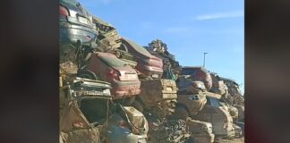 Valencia Bürokratie blockiert den Abtransport der 120.000 Autos die in den Lagern aufgestapelt sind