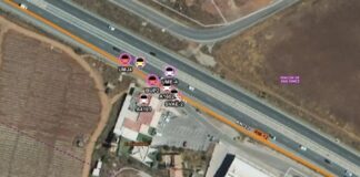 Zwei Tote und mehrere Verletzte bei einem Mehrfachunfall durch ein Drogenboot auf einer Straße in Murcia