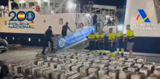 3.300 Kilo Kokain von einem Fischerboot im Westen der Kanarischen Inseln beschlagnahmt