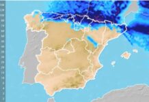 Aemet löst den roten Alarm für Schneefall aus Dies sind die betroffenen Gebiete