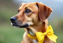 Der Grund warum in Spanien immer mehr Hunde gelbe Schleifen tragen
