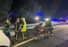 Ein Toter und fünf Verletzte bei Mehrfachunfall in Madrid