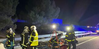 Ein Toter und fünf Verletzte bei Mehrfachunfall in Madrid