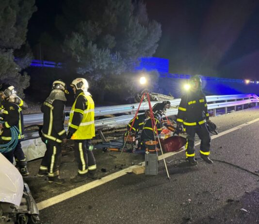 Ein Toter und fünf Verletzte bei Mehrfachunfall in Madrid