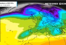 Eine DANA erreicht Spanien und wird einen Ansturm von polarer Luft und Regen verursachen