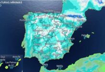 Eine arktische Luftmasse wird an diesem Wochenende für die erste Winterepisode in Spanien sorgen