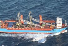 russisches Schiff