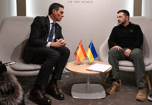Sánchez bestätigt beim WEF in Davos, Spaniens Unterstützung für die Ukraine