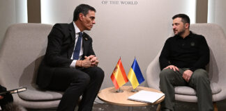 Sánchez bestätigt beim WEF in Davos, Spaniens Unterstützung für die Ukraine