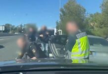 Bewaffnete Entführer werden in dramatischer Verfolgungsjagd mit der Polizei in Málaga verhaftet