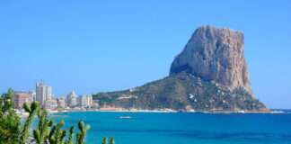 Calpe Spanien